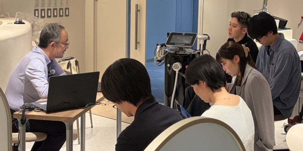 シミ治療について宮田先生の勉強会の画像